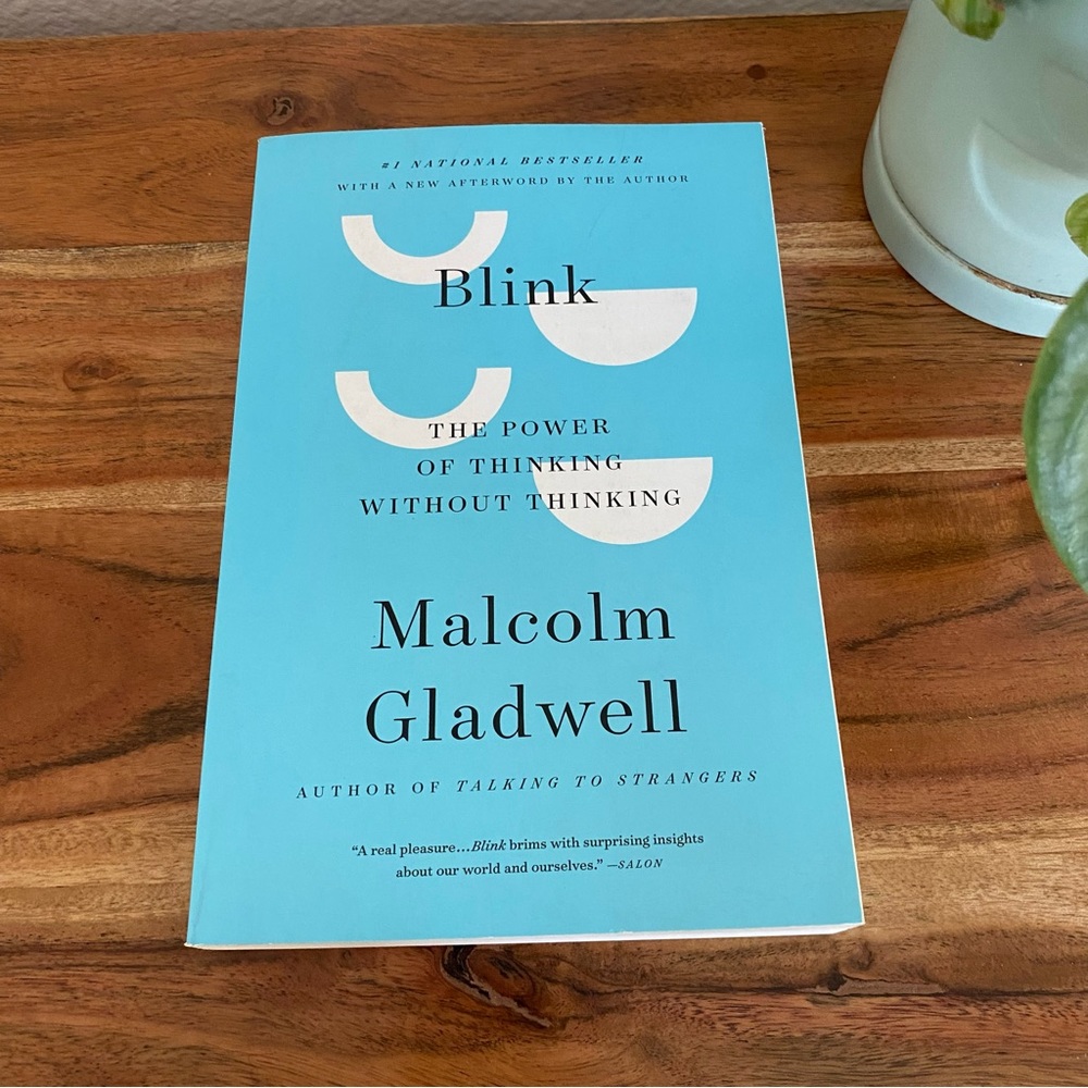 Blink by Malcom Gladwell, Paperback
